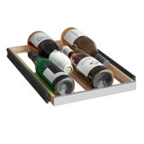 Avallon Four Zone 30'' Freestanding 46 Bottle Wine Refrigerator with French Doors