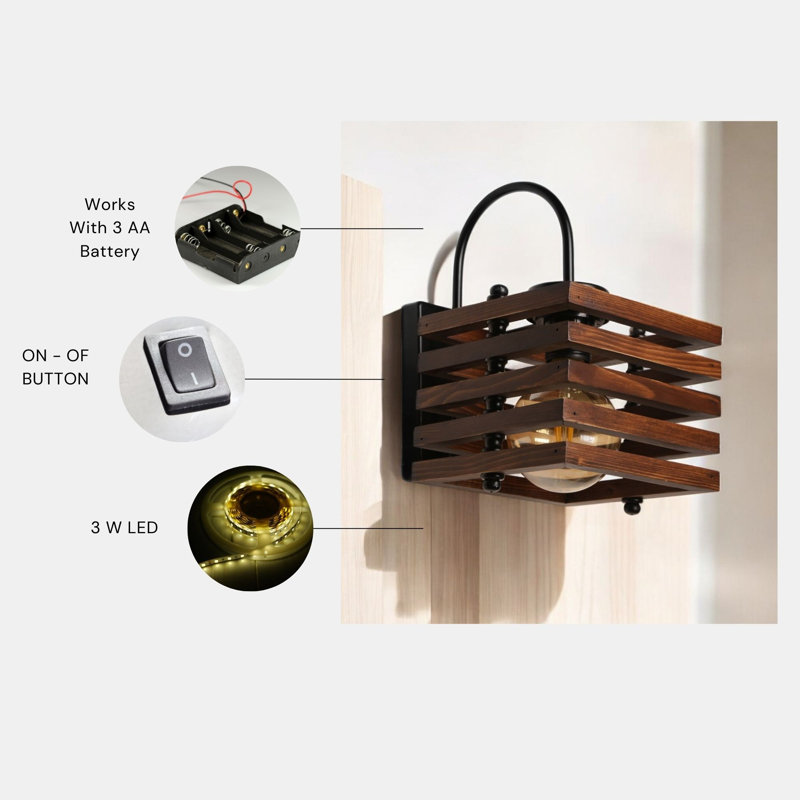 Beyo Wood LED Wallchiere
