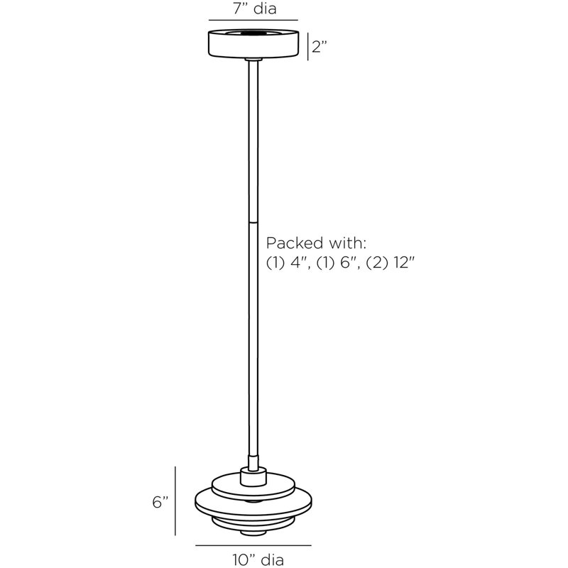 Bevins 1 - Light LED Pendant