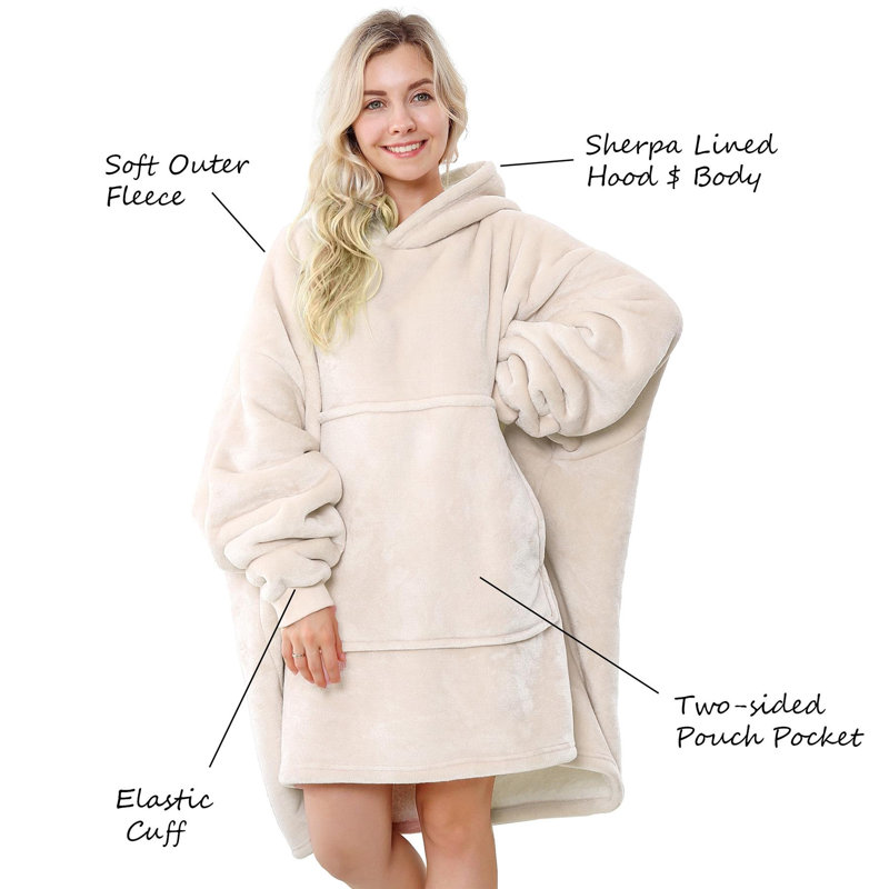 Fermont Blanket, Cream