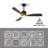 Cadavid 52 " Ceiling Fan with Light Kit