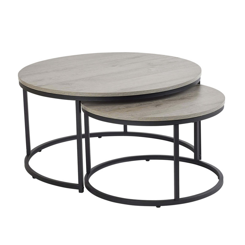 Eilert Frame Coffee Table, Grey Oak Effect