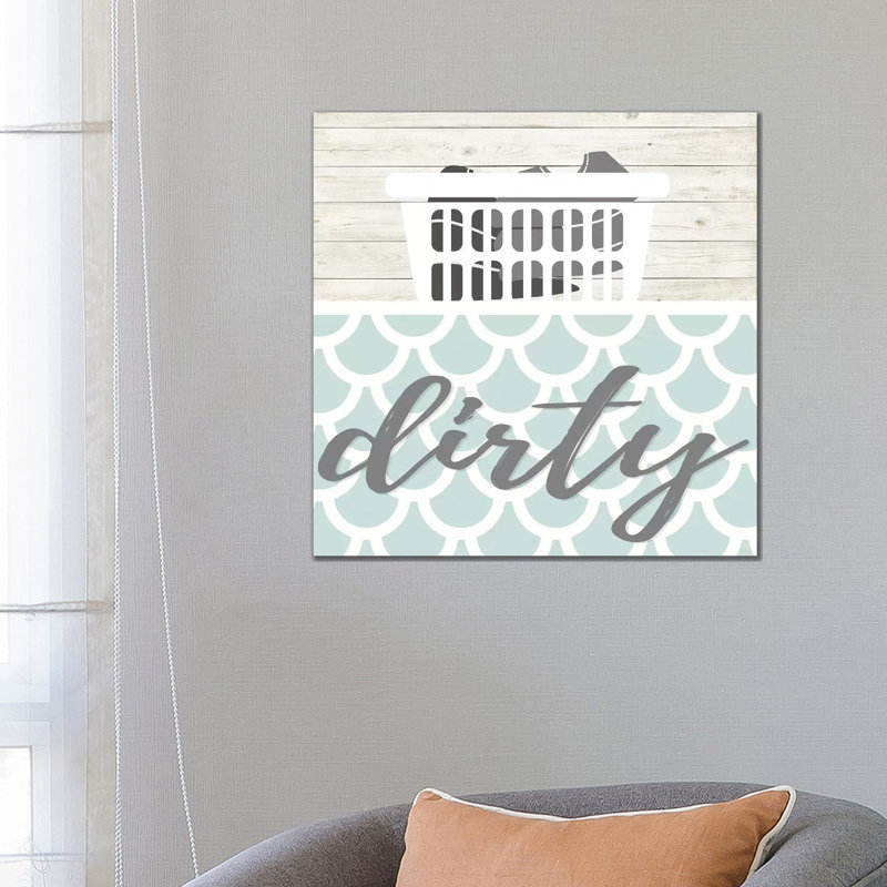 Dirty by SD Graphics Studio - Wrapped Canvas Gallery-Wrapped Canvas Giclée, 66.04 cm H x 66.04 cm W