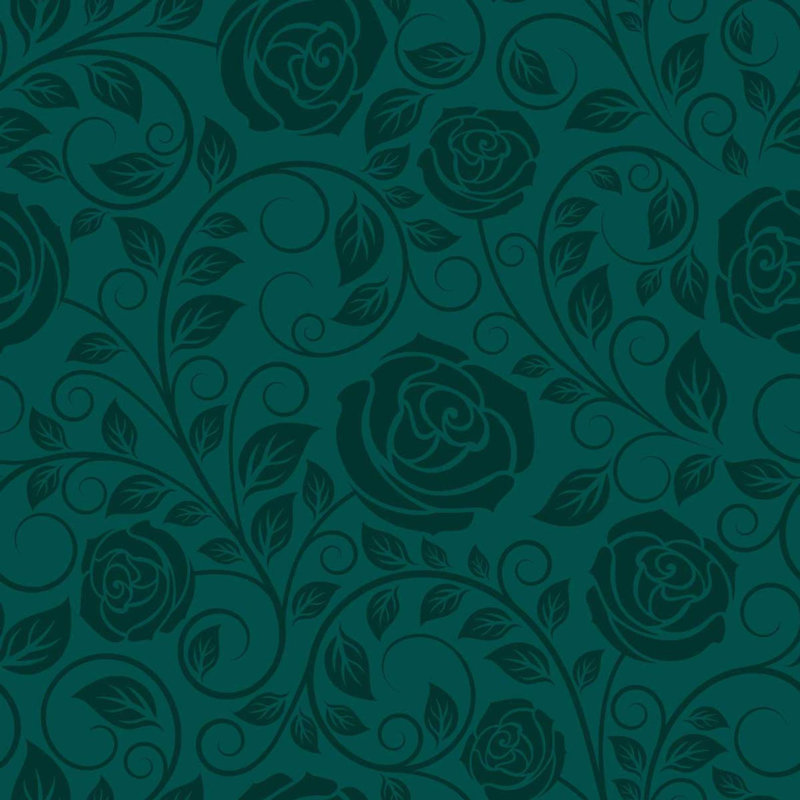 Chriopher Matte Wall Mural, 400cm W x 200cm L, Green