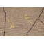 Tapis marocain abstrait en laine 6 x 10