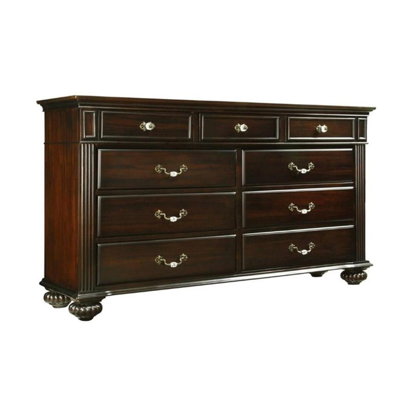 Commode, noyer foncé, Noyer foncé