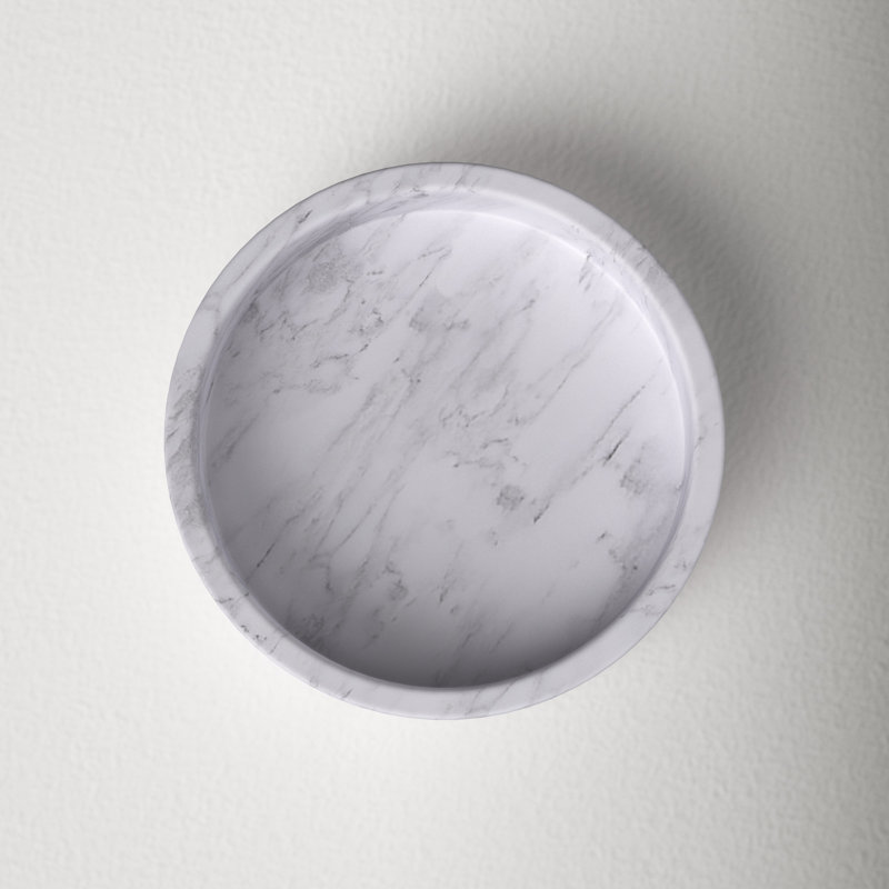 Matheson Marble Tray, 1.5" H x 6" W x 6" D