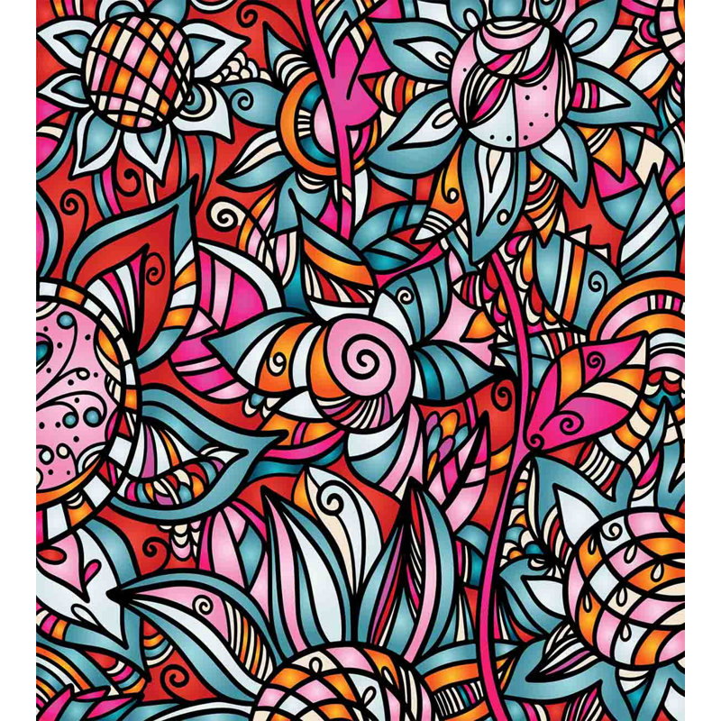 Modern & Contemporary Floral Duvet Cover