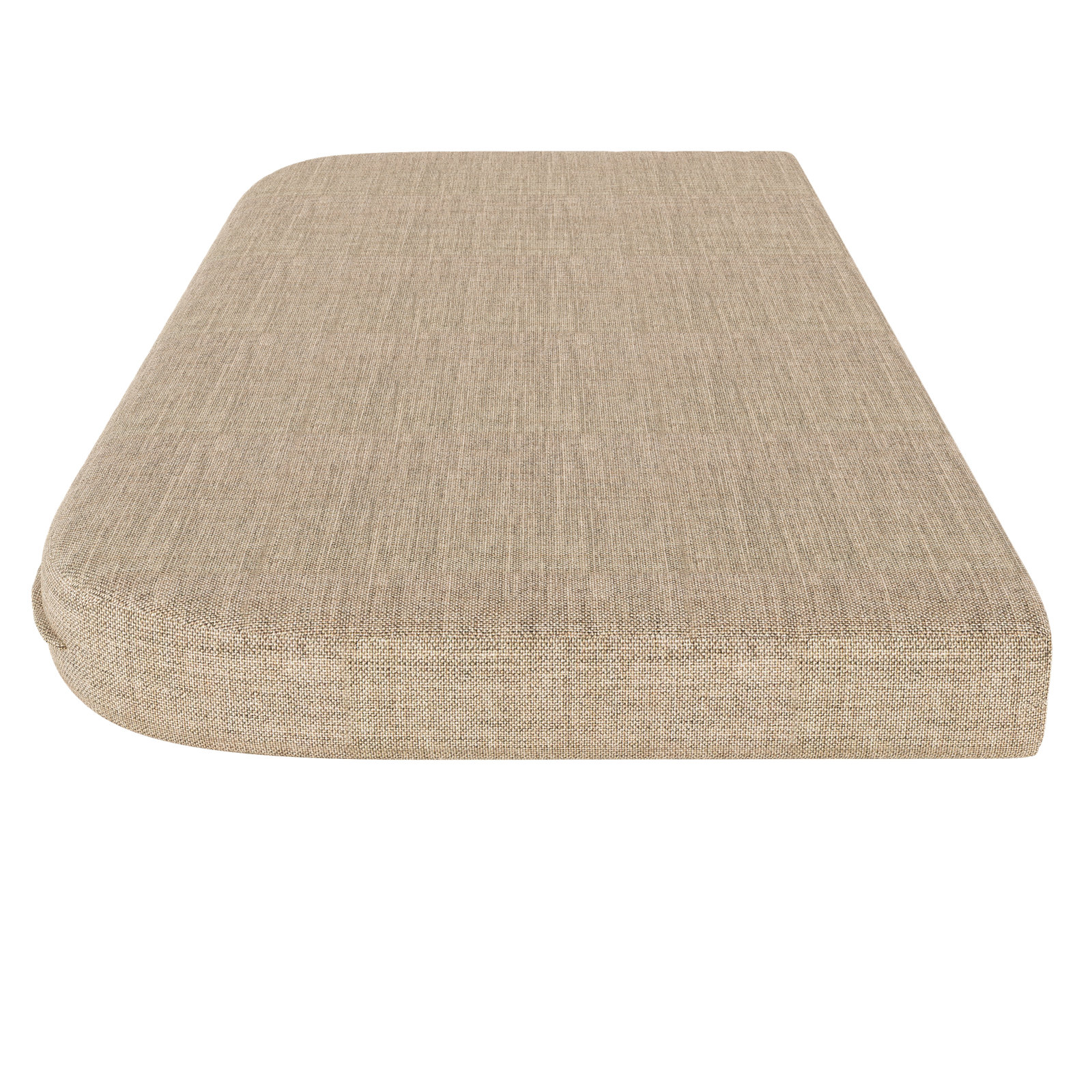 43" Sunbrella® Bench Cushion, Cast Ash Sunbrella® Plainweave