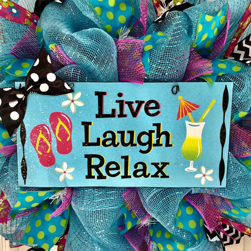 Couronne Live Laugh Relax All occasion