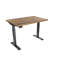 Bureau debout à hauteur ajustable électrique Skyscraper, double moteur et commande numérique avec mémoire, 48 x 30, plateau en bois récupéré véritable avec cadre noir-2014467688-2082861743