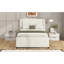 Lit plateforme double avec lit gigogne et lit gigogne double