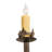 Castilla Steel Candle Wall Light