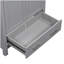 Meuble-lavabo de 30 po avec lavabo simple, meuble-lavabo encastré, armoire de rangement avec 2 portes et un tiroir, fermeture en douceur, rangement multifonctionnel, structure en bois massif-334361608