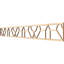 Moulure Whitechapel, bouleau l 46 1/4 po x H 6 po x T 3/8 po-95199338-95199341