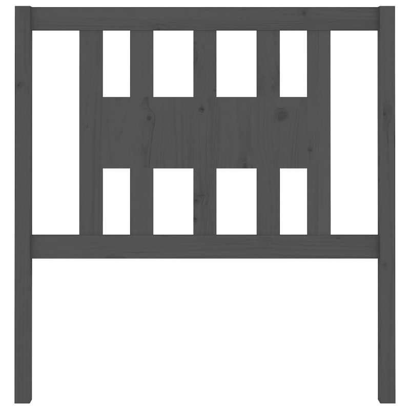 Merrell Solid Wood Headboard, Single (3'), Gray