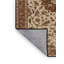 Tapis brun lavable à la machine-1438029948