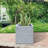 16 in. Large Cement Concrete Square Planter / Pot with Drainage Holes for Indoor & Outdoor-33045138-33045137