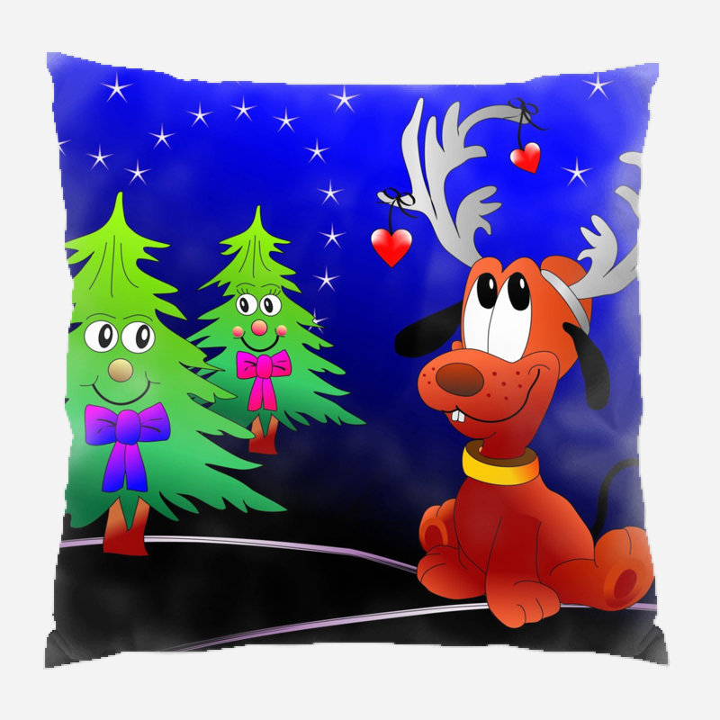  Coussin décoratif en toile intérieur / extérieur Pluto