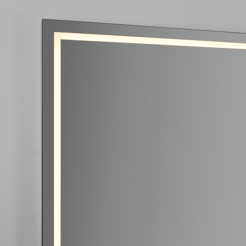 Track Wall Mirror, 36" x 36", Square