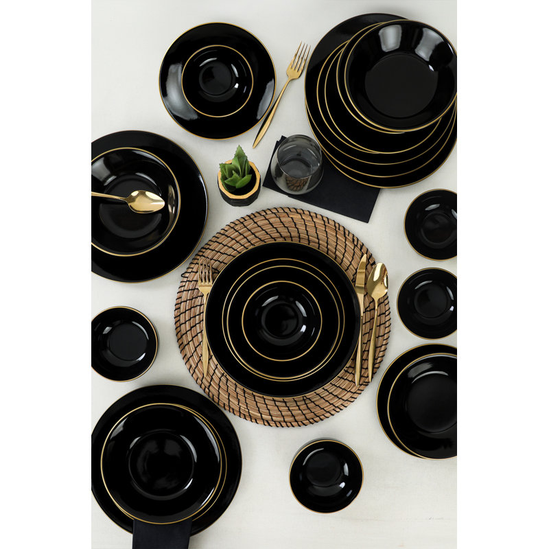 Tarrance 24 Piece Dinnerware Set, Service for 6
