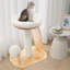 Multifunctional Wooden Cat Tree, Modern Cat Tree Tower For Indoor Cats