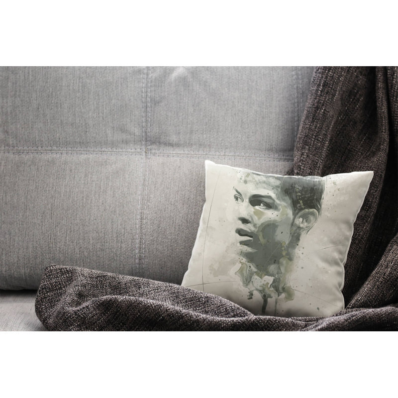Cristiano Ronaldo Square Cushion