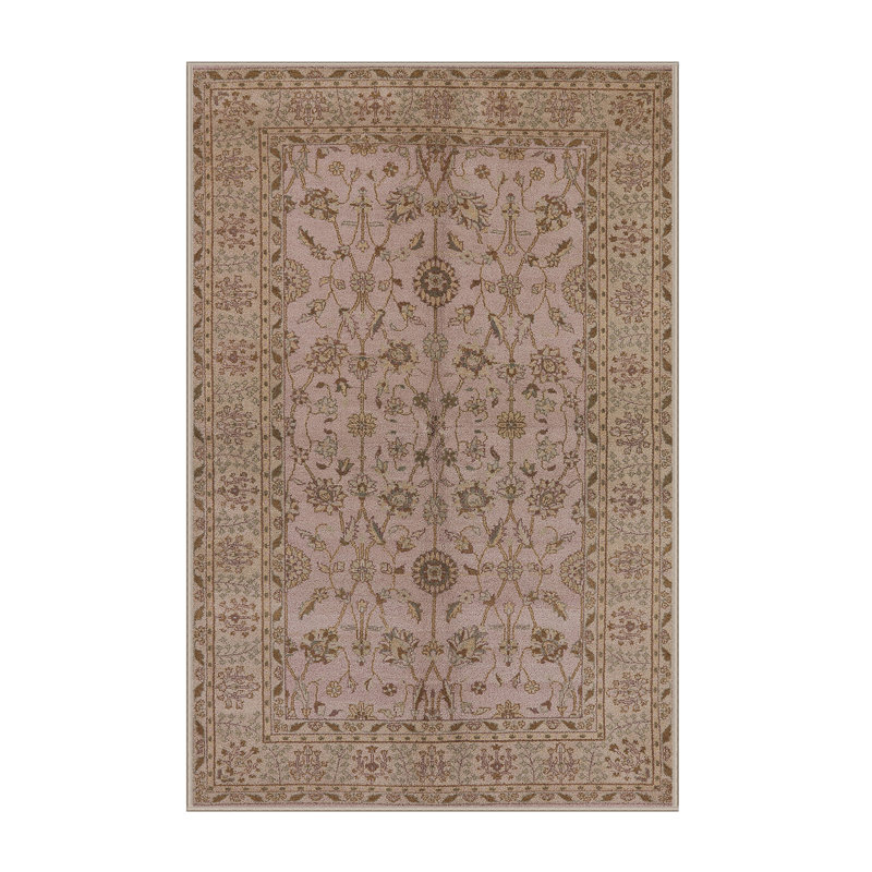 Tapis oriental brun / crème Leonhard, Rectangle 3 pi x 5 pi