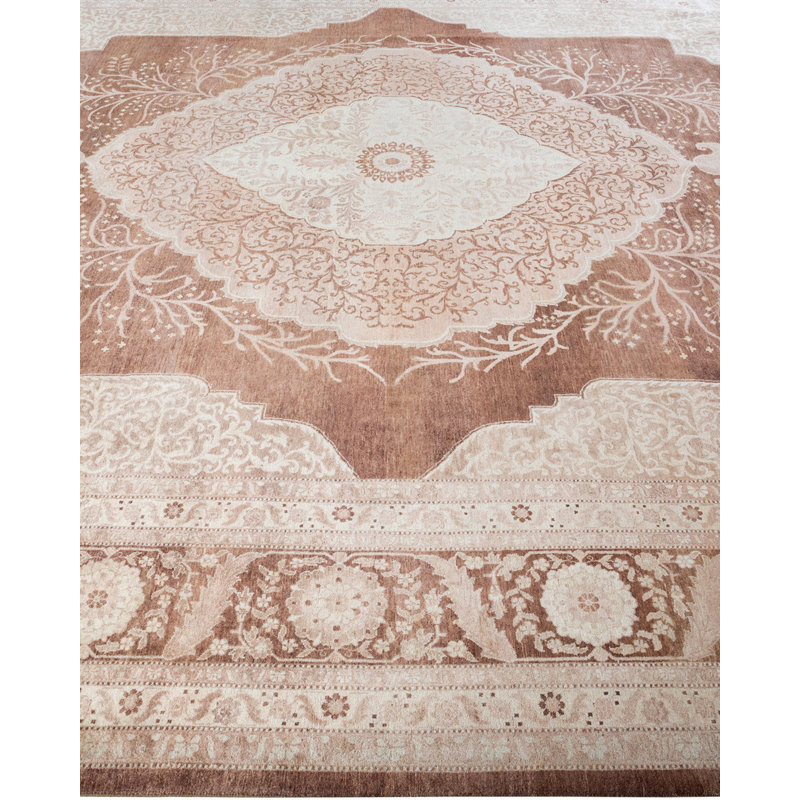 Classic One-of-a-Kind 9' 6" X 11' 5" Hand Knotted Area Rug