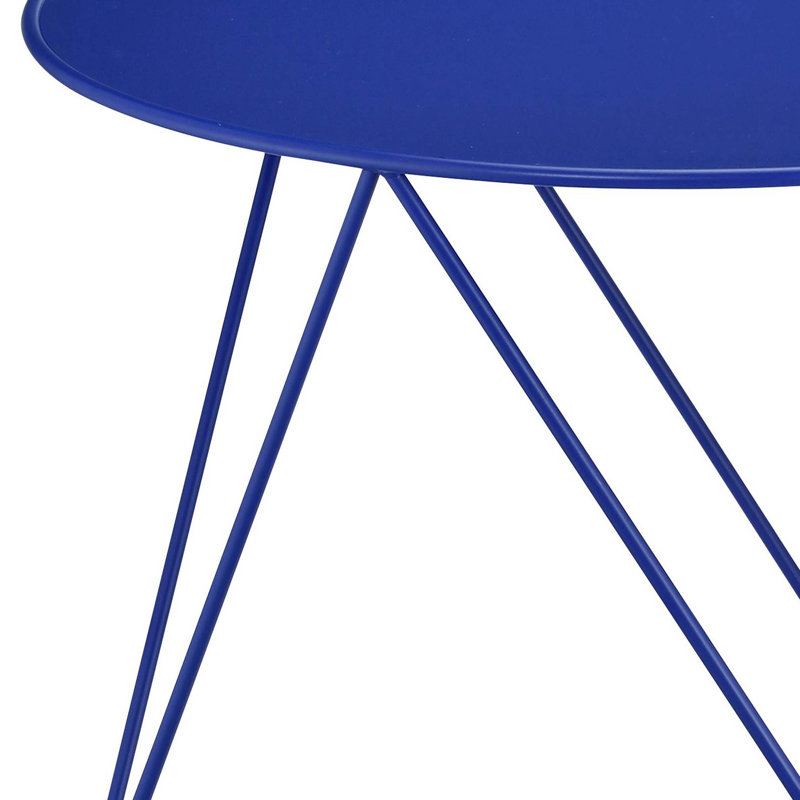 Table de bout Salas, Bleu