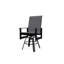 Fauteuil pivotant à hauteur de barre en polymère de qualité marine Leeward Sling-98940704-98940714-134769291