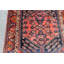Tapis décoratif en laine de conception unique en laine noué à la main de conception unique 4 pi 2 po x 7 pi Brixxon