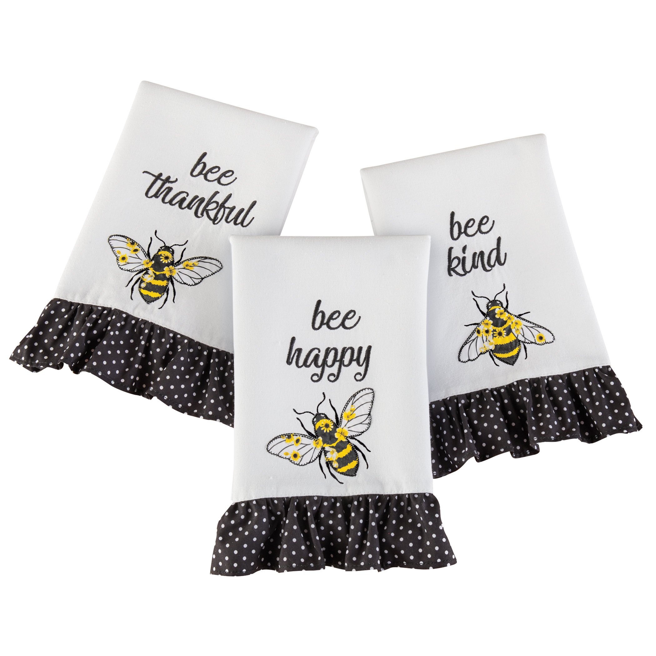 Bee Happy Dishtowel