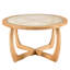 Table basse ronde en rotin Kenmure