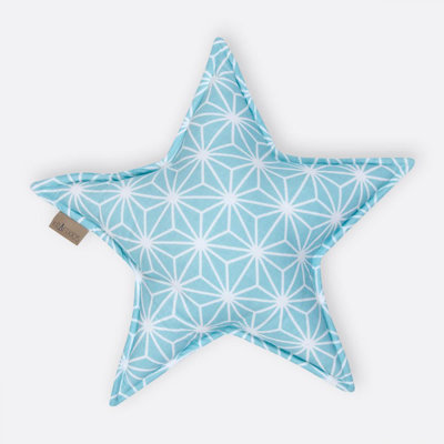 Weiße Diamante Geometric Novelty Cushion