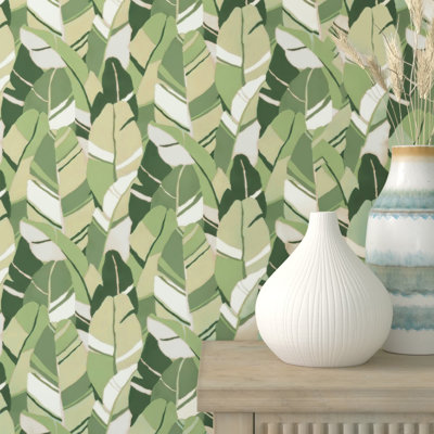 Saugat Peel & Stick Floral Roll