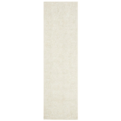 Tapis damassé en laine et en coton touffeté à la main Martha Stewart