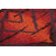 Vintage Swedish Rya Runner Rug, Bold Scandinavian Geometry In Red - Rug & Kilim