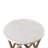 Table de bout rustique ronde rustique, table de chevet Boho