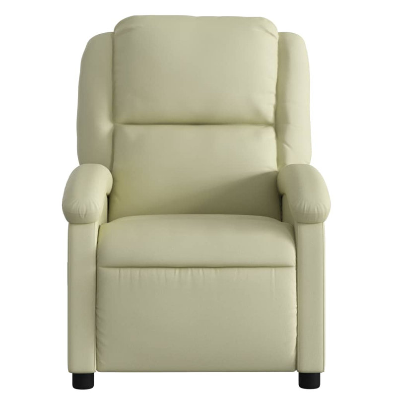 Fauteuil inclinable Budhram, Crème, Electric