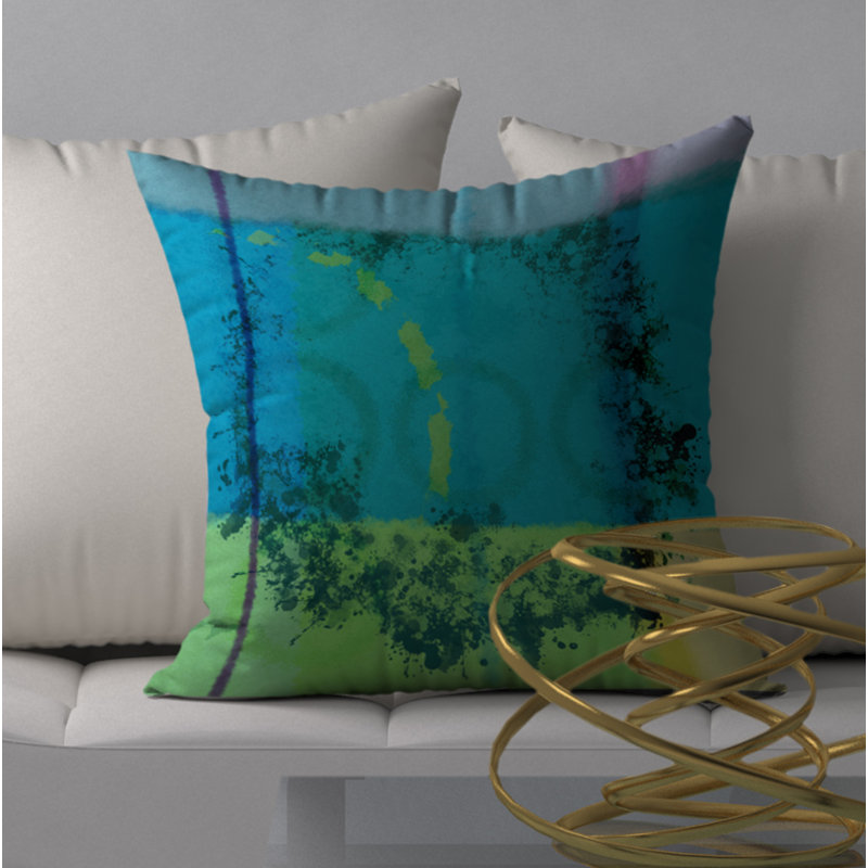 Housse de coussin carrée/insert, H 24 po x l 24 po