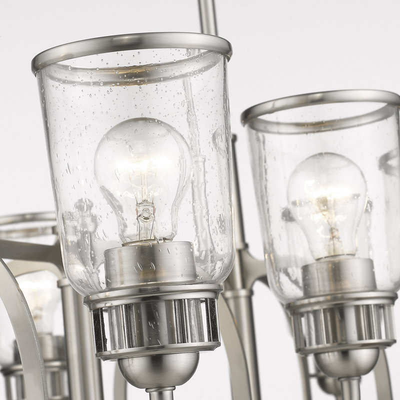 Derrick 8 - Light Pendant, Brushed Nickel