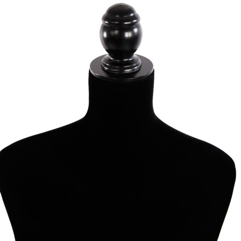 Torse femelle en mousse Lockport, Noir