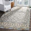 Tapis géométrique beige clair touffeté à la main Ferrera-60080217
