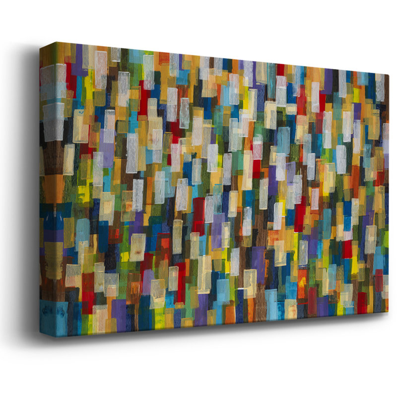 Confetti II on Canvas, 18" H x 27" W