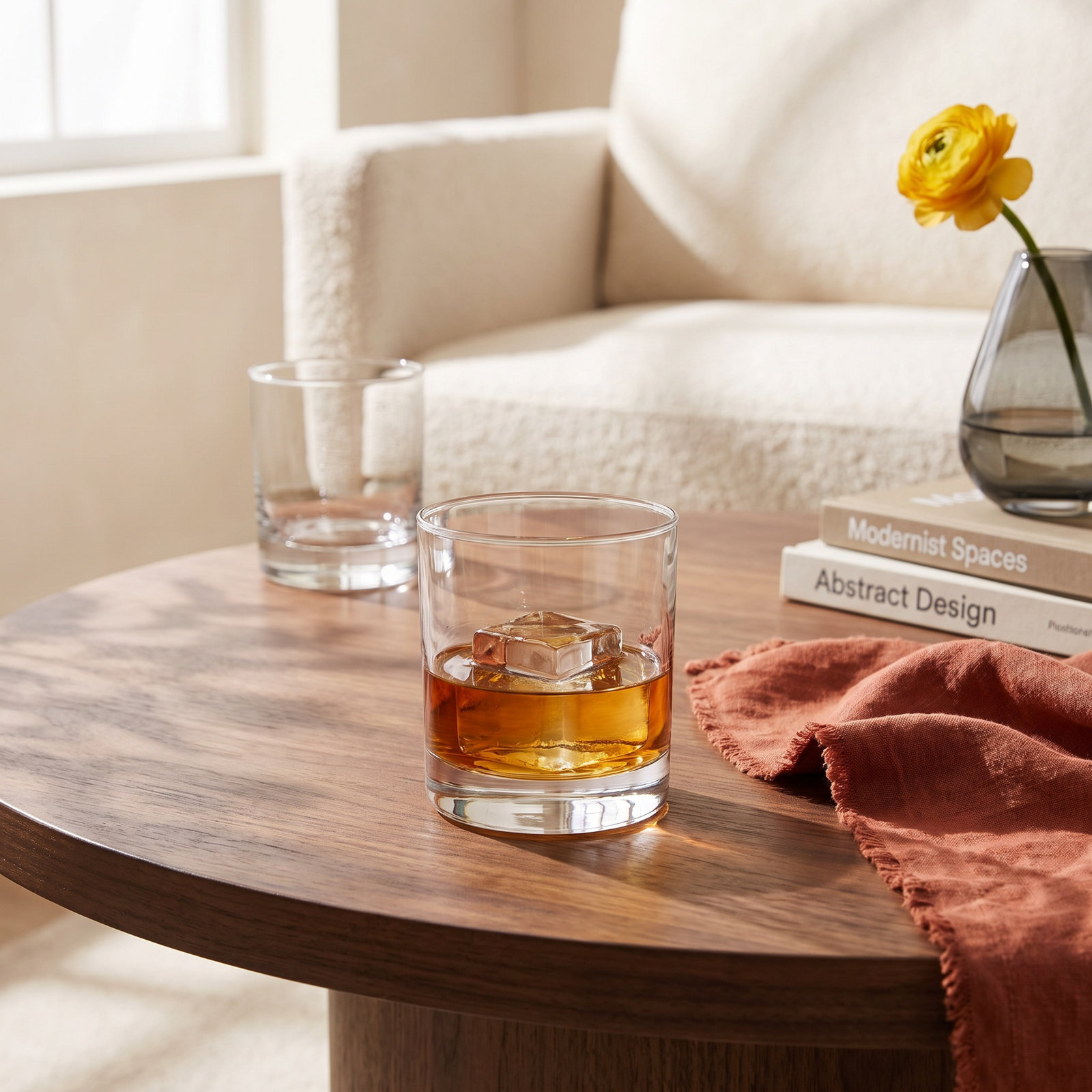 Heavy Base Drinking Glass