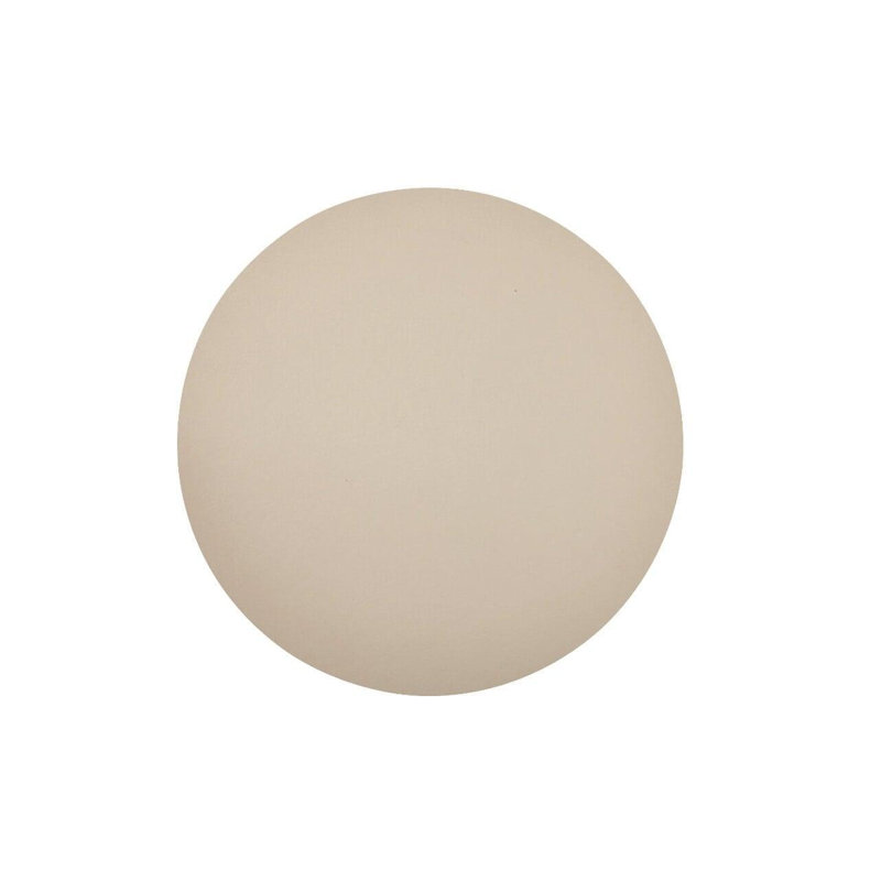 Napperon Mattola, rond, ensemble de 6, Rond 15 po, Beige