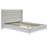 Flores Led Lighted Upholstered Queen Size Bed