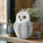  Helmville Dotted White Owl Sculpture For Home Decor-575708401