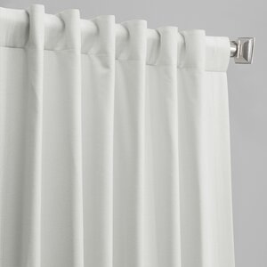 Latitude Run® BodulfBlackout Curtains for Bedroom Thermal Cross Linen ...